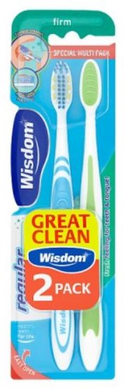 (image for) WISDOM BRUSH REG FRESH FIRM - TWIN