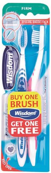 (image for) WISDOM BRUSH REGULAR PLUS TWIN - FIRM