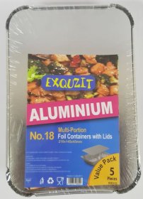 (image for) UDL FOIL CONTAINER+LID 5S - NO.18