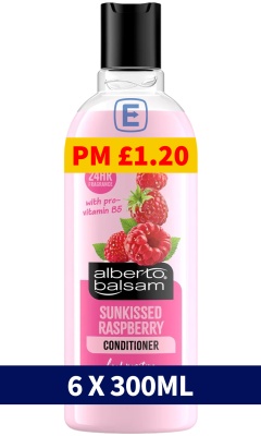 (image for) ALBERTO BALSAM CONDITIONER SUNKISSED RASPBERRY PM1.20 - 300ML