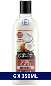 (image for) ALBERTO BALSAM CONDITIONER COCONUT+LYCHEE - 350ML