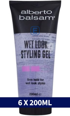 (image for) ALBERTO BALSAM HAIR GEL WET LOOK - 200ML