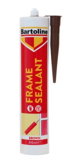 (image for) BARTOLINE FRAME SEALANT BROWN - 310ML