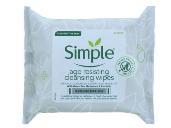 (image for) SIMPLE FACIAL WIPES REGENERAT - 25S