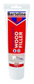 (image for) BARTOLINE WOOD FILLER WHITE - 330G