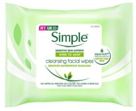(image for) SIMPLE FACIAL WIPES - 25S