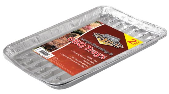 (image for) KF BBQ FOIL TRAY 2S - 34X23