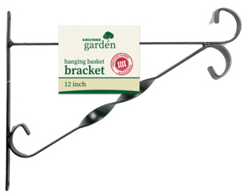 (image for) KINGFISHER HANGING BASKET BRACKET 12""