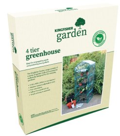 (image for) K/FISHER 4 TIER GREEN HOUSE - 130X50