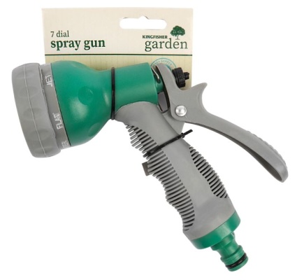 (image for) KINGFISHER GARDEN SPRAY GUN 7 DIAL - STD