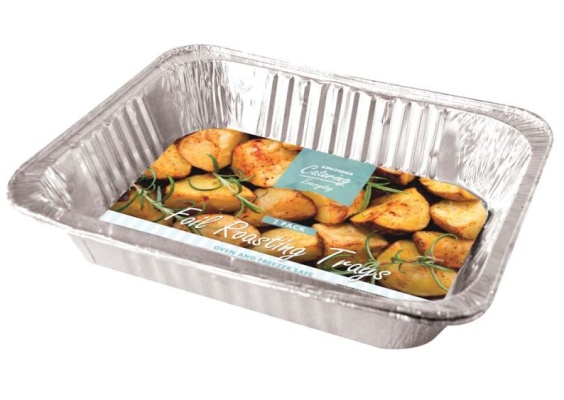 (image for) KF FOIL ROAST TRAY LARGE 2S