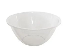 (image for) VPL PLASTIC CLEAR MIXING BOWL - 25CM