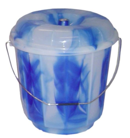 (image for) VPL PLASTIC BUCKET+LID D/COLOR - 20L