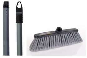 (image for) RS E/SOFT BROOM HEAD+HANDL SIL - ECO