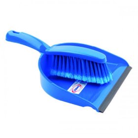 (image for) RS PRO SOFT DUSTPAN+BRUSH BLUE - STD