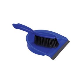 (image for) RS PRO STIFF DUSTPAN+BRUSH BLU - STD