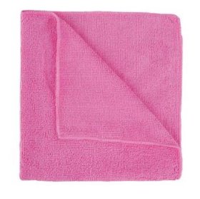 (image for) CONTRACT MICROFIBRE CLOTH PINK - 40X40