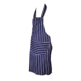 (image for) APRON CHEFS STRIPED BLUE - STD