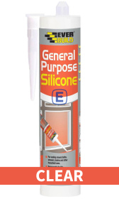 (image for) EVERB GENERAL PURPOSE SILICONE CLEAR - 280ML