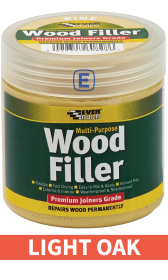(image for) EVERBUILD MULTI PURPOSE WOOD FILLER LIGHT OAK -250ML