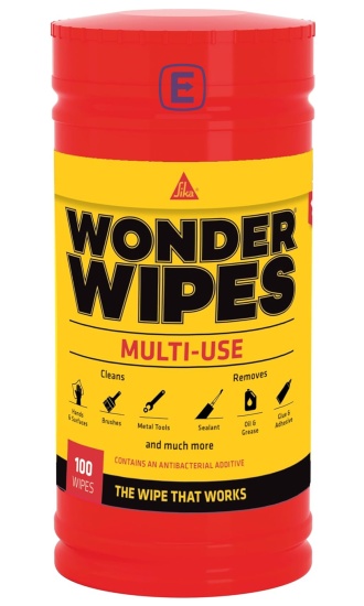 (image for) SIKA WONDER WIPES MULTI-USE - 100PK