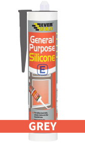 (image for) EVERBUILD GENERAL PURPOSE SILICONE GREY - 280ML