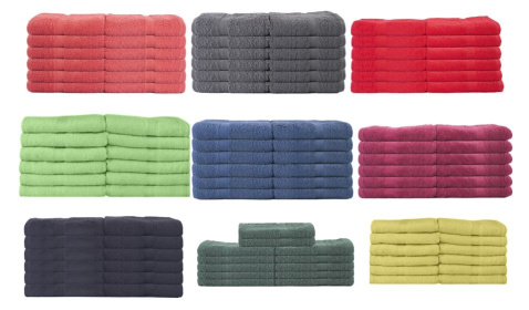 (image for) FACE CLOTH DARK COLOURS ASSORTED - STD