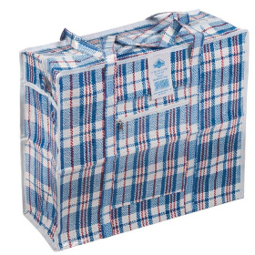 (image for) SHOP/LAUN BAGS ZIP WITH POCKET