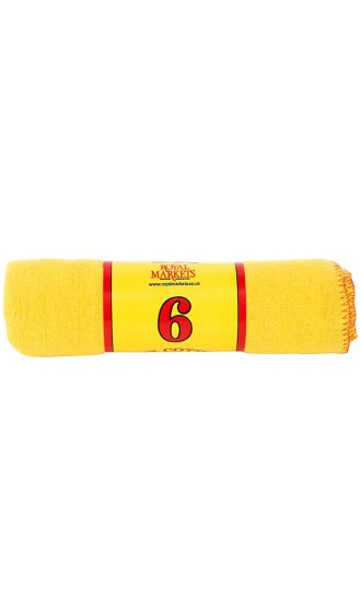 (image for) ROYAL MARKET YELLOW DUSTER - 6PACK