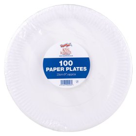 (image for) RM PAPER PLATE 100S - 9"
