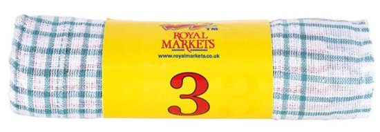 (image for) R/MARKET TEA TOWEL 3PACK - LARGE