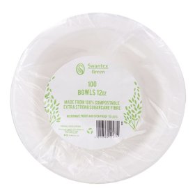 (image for) SWANTEX PAPER BOWL 100S - 12OZ