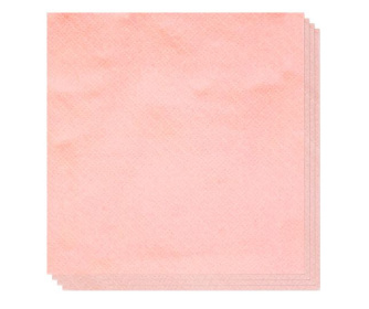 (image for) Caroline 2ply Light Pink Napkins 20S- 33CM