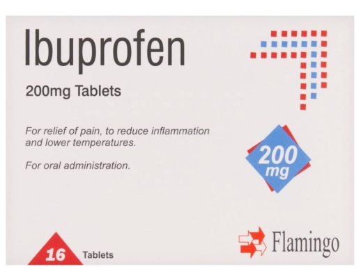 (image for) IBUPROF TABLETS FLAMINGO 200MG