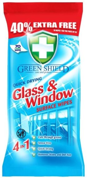 (image for) G/SHIELD GLASS&WINDOW WIPES - 70S