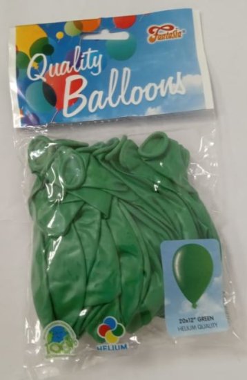 (image for) BALLOON GREEN 12\" - 20S