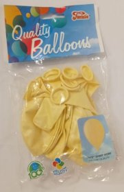 (image for) BALLOON SHINY IVORY 12" - 15S