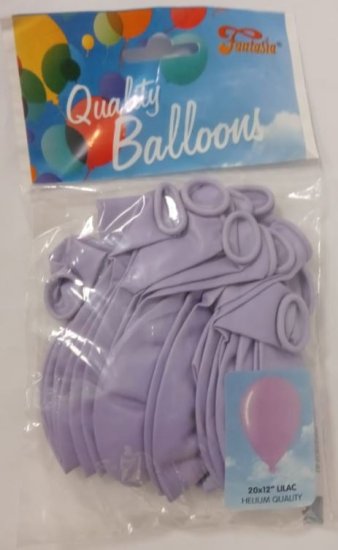 (image for) BALLOON LILAC 12\" - 20S