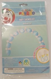 (image for) BALLON BABY SHOWER KIT BLUE - STD