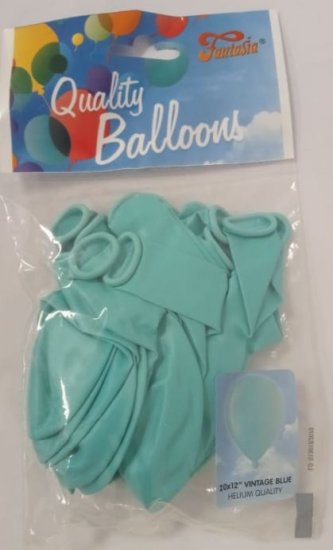 (image for) BALLOON VINTAGE BLUE 12\" - 20S