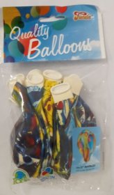 (image for) BALLOON MARBLED 12" - 15S
