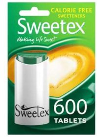(image for) SWEETEX TABS CALORIE FREE - 600S