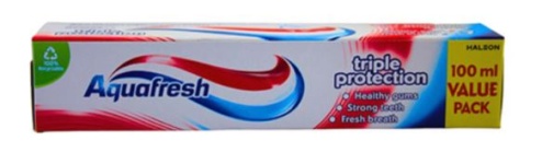 (image for) AQUAFRESH PASTE TRIPLE PROTECTION - 100ML