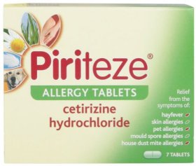 (image for) PIRITEZE ALLERGY TAB ONE A DAY - 7S