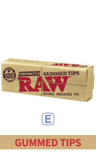 (image for) RAW PERFORATED GUMMED TIPS