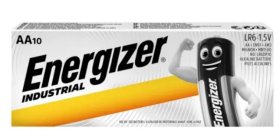 (image for) ENERGIZER AA INDUSTRIAL ALKALI - 10PK