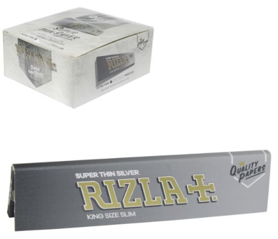 (image for) RIZLA PAPERS KING SLIM SILVER - K/SLIM