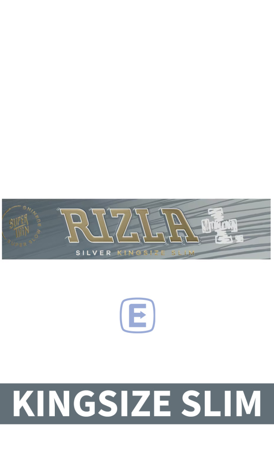(image for) RIZLA PAPERS KING SLIM SILVER