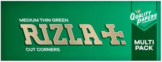 (image for) RIZLA PAPERS KING GREEN - U-THIN