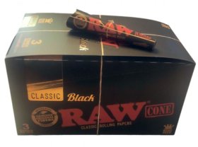 (image for) RAW BLACK CIG 3CONES CLASSIC - K/SIZE